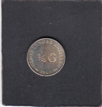Beschrijving: 1/4 Gulden + Star